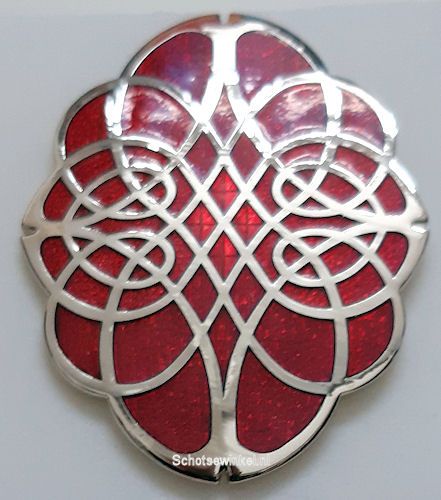 Scarf Ring - Fibula, 6 cm, Deer, 6 cm